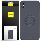 Spacecase SILIKONSKI OVITEK RING ZA IPHONE X XS OVITEK ČRNO, (21963571) | Shoptok.si