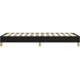  Za krevet s oprugama crni 90x190 cm od tkanine | shoptok.hr