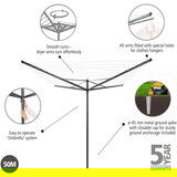 Brabantia zunanji sušilnik perila Topspinner 290343 | Shoptok.si