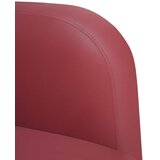 SOFA fotelja s naslonima za ruke vino crvena 54 cm umjetna koža | shoptok.hr