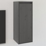 Furnova Stenska omarica siva 30x30x80 cm trdna borovina, (21949883) Cene