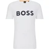Boss Polo majice dolgi rokavi THINKING 1 50481923 Bela