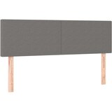 vidaXL Krevet box spring s madracem LED tamnosivi 140x190 cm tkanina | shoptok.hr