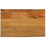 vidaXL Mizna plošča z naravnim robom 40x30x2,5 cm trden mangov les | Shoptok.si