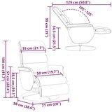  Bijelo 71 x 98 x 106 cm | shoptok.hr