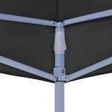 vidaXL Streha za vrtni šotor 3x3 m črna 270 g/m² | Shoptok.si