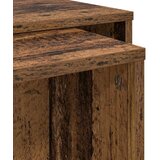  Set stolića za kavu 2 pcs Staro drvo Konstruirano drvo | shoptok.hr