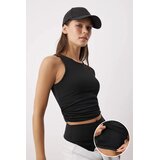 TRENDYOLMILLA Ženski top Thmaw26Ss00010, Crni Cene