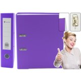  Registrator A4 širine 75mm s kapacitetom do 500 listova 80 g/m2 - ljubičasti | shoptok.hr