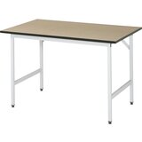 RAU Delovna miza, nastavljiva po višini, 800 - 850 mm, MDF plošča, ŠxG 1250 x 800 mm, svetlo siva | Shoptok.si