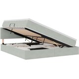 Krevet s od storage Svijetlo siva 160 x 200 cm Baršun | shoptok.hr