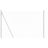 vidaXL Žična ograja z 7 flanged posts 1.4x10 m cinkano jeklo | Shoptok.si