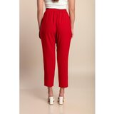Fenzy Hlače Plus Veličine 7/8, Crvene | shoptok.hr