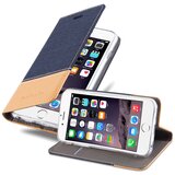 Cadorabo Ohišje, združljiv z jabolkom v temno modro rjavi barvi - zaščitni pokrov z magnetnim zapiranjem, stoječo funkcijo in režo za kartico, (20596823) | Shoptok.si