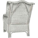 SOFA s jastukom siva od prirodnog ratana i platna | shoptok.hr