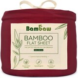 Bambaw Cozy Rjuha iz bambusa - 240 x 290 cm - Burgundy | Shoptok.si