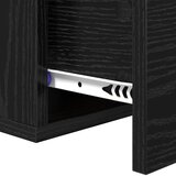  Wall-mounted noćni ormarić Crni hrast 35 x 35 x 20 cm | shoptok.hr