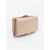 Shelvt Women's wallet beige eco-leather | shoptok.hr