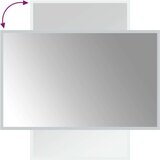  LED kopalniško ogledalo 50x80 cm, (20919715) | Shoptok.si
