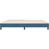  posteljni okvir brez vzmetnice temno modra 180x220 cm žamet, (21829119) | Shoptok.si