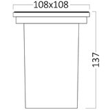 Braytron podna lampa - ugradna 1xGU10 | ePonuda.com