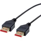 Roline DisplayPort priključni kabel DisplayPort vtič\, DisplayPort vtič 1.00 m črna 11.04.5960 zaščiten DisplayPort kabel, (20421225) | Shoptok.si