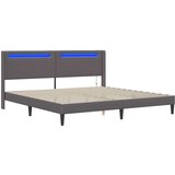  Krevetna konstrukcija Siva 180 x 200 cm Umjetna koža | shoptok.hr