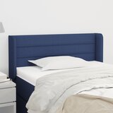  Uzglavlje s ušima plavo 83x16x78/88 cm od tkanine | shoptok.hr