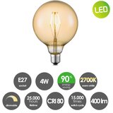 A LED prigušiva sijalica VINTAGE EDISON G125 E27/4W/230V 2700K | Eponuda.com