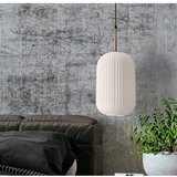  visilica na lanku CRESTO 1xE27/40W/230V bela/zlatna | Eponuda.com