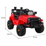 Avto na akumulator Jeep Dark Night - rdeč | Shoptok.si