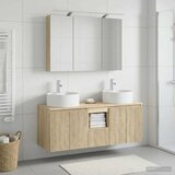  Set ormarića za kupaonicu 4 kom. Hrast sonoma Konstruirano drvo | shoptok.hr