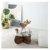 Hanah home bubble 2 - walnut walnut coffee table | ePonuda.com