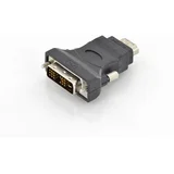 Adapter (DVI-D (18+1) muški na HDMI muški, crni)