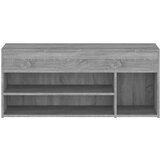 vidaXL Klupa za cipele boja sivog hrasta 105x30x45cm konstruirano drvo | shoptok.hr