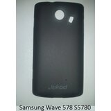  Gumijasti / gel etui Jekod za Samsung S5780 Wave 578 - črni | Shoptok.si