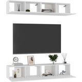 vidaXL tv ormarići 4 kom bijeli 80 x 30 x 30 cm od iverice | shoptok.hr