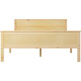  Okvir za krevet od masivne borovine 140 x 200 cm | shoptok.hr