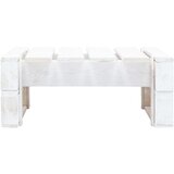 The Living Store Vrtni tabure iz palet lesen bel - Tabure Iz Palet, (21421828) | Shoptok.si