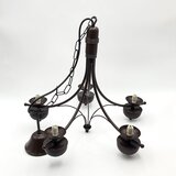  Brilagi - LED luster na lancu COTTAGE 5xG9/40W/230V hrast/bela | Eponuda.com