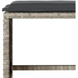  4-dijelni set vrtnih sofa s jastucima svijetlosivi poliratan | shoptok.hr