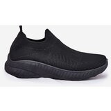 Boto Slip On Fabric Sports Shoes Women Black Minstina | Shoptok.si