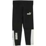 power colorblock high waist legging crna