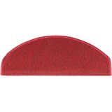  Prostirke za stepenice 10 kom 65x24x4 cm crvene poluokrugle velike | shoptok.hr