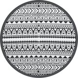 Vanjski tepih ARAKIL crni Ø 160 cm PP | shoptok.hr