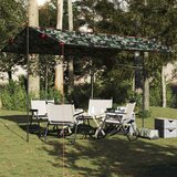 vidaXL Ponjava za kampiranje kamuflažna 406x306 cm vodoodporna | Shoptok.si