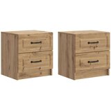  Nočna omarica 2 pcs Artisan hrast 43 x 34,5 x 44,5 cm, (5000209979) | Shoptok.si