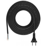 Emos Priključna vrvica S03050 GUMA 2x1,0mm črna 5M | Shoptok.si
