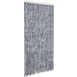 vidaXL Zastor protiv insekata srebrni 120 x 220 cm šenil | shoptok.hr