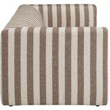 Ellos Home Smeđa/krem sofa od šenila 220 cm Lisa – | shoptok.hr